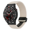 Correa de reloj trenzada con hebilla magnética de 22 mm para Huawei Watch GT3 SE (negro Starlight)