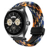 Correa de reloj trenzada con hebilla magnética de 22 mm para Huawei Watch Buds (color camuflaje)