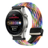 Correa de reloj trenzada con hebilla magnética de 22 mm para Huawei Watch 3 Pro (colorida)