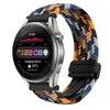 Correa de reloj trenzada con hebilla magnética de 22 mm para Huawei Watch 3 Pro (color camuflaje)