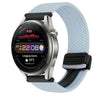 Correa de reloj trenzada con hebilla magnética de 22 mm para Huawei Watch 3 Pro (azul)