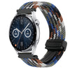 Correa de reloj trenzada con hebilla magnética para Huawei Watch GT3 de 46 mm y 22 mm (color denim)