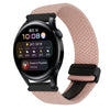 Correa de reloj trenzada con hebilla magnética para Huawei Watch 3 de 22 mm (rosa estrella)