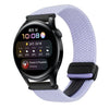 Correa de reloj trenzada con hebilla magnética de 22 mm para Huawei Watch 3 (morado)