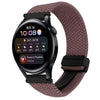 Correa de reloj trenzada con hebilla magnética para Huawei Watch 3 de 22 mm (morado ahumado)