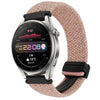 Correa de reloj trenzada con hebilla magnética de 22 mm para Huawei Watch 3 Pro (rosa)