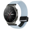 Correa de reloj trenzada con hebilla magnética de 22 mm para Huawei Watch GT2 Pro (azul)