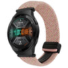 Correa de reloj trenzada con hebilla magnética de 22 mm para Huawei Watch GT 2e (rosa)