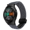 Correa de reloj trenzada con hebilla magnética de 22 mm para Huawei Watch GT 2e (negro grafito)