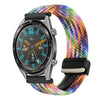 Correa de reloj trenzada con hebilla magnética para Huawei Watch GT de 22 mm (colorida)