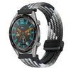 Correa de reloj trenzada con hebilla magnética para Huawei Watch GT de 22 mm (Z chocolate oscuro)