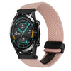 Correa de reloj trenzada con hebilla magnética para Huawei Watch GT2 de 46 mm y 22 mm (rosa estrella)