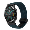 Correa de reloj trenzada con hebilla magnética para Huawei Watch GT2 de 46 mm y 22 mm (verde bosque)