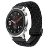 Correa de reloj trenzada con hebilla magnética de 22 mm para Amazfit Watch GTR 4 (estrellas negras)