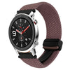 Correa de reloj trenzada con hebilla magnética de 22 mm para Amazfit Watch GTR 4 (morado ahumado)