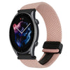 Correa de reloj trenzada con hebilla magnética de 22 mm para Amazfit Watch GTR 3 (rosa)