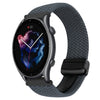 Correa de reloj trenzada con hebilla magnética de 22 mm para Amazfit Watch GTR 3 (gris espacial)