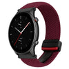 Correa de reloj trenzada con hebilla magnética de 22 mm para Amazfit Watch GTR 2e (arena negra)