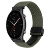Correa de reloj trenzada con hebilla magnética de 22 mm para Amazfit Watch GTR 2e (verde oliva)