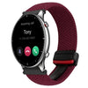 Correa de reloj trenzada con hebilla magnética de 22 mm para Amazfit Watch GTR 2 (arena negra)