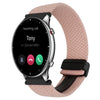Correa de reloj trenzada con hebilla magnética de 22 mm para Amazfit Watch GTR 2 (rosa)