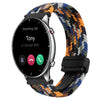 Correa de reloj trenzada con hebilla magnética de 22 mm para Amazfit Watch GTR 2 (camuflaje)