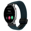 Correa de reloj trenzada con hebilla magnética de 22 mm para Amazfit Watch GTR 2 (verde bosque)