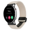 Correa de reloj trenzada con hebilla magnética de 22 mm para Amazfit Watch GTR 2 (Starlight)