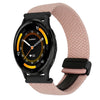 Correa de reloj trenzada con hebilla magnética de 22 mm para Garmin Venu 3 (rosa)