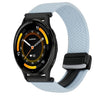 Correa de reloj trenzada con hebilla magnética de 22 mm para Garmin Venu 3 (azul)
