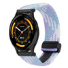 Correa de reloj trenzada con hebilla magnética de 22 mm para Garmin Venu 3 (violeta)