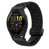Correa de reloj trenzada con hebilla magnética de 22 mm para Garmin Forerunner 265 (estrellas negras)