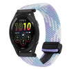Correa de reloj trenzada con hebilla magnética de 22 mm para Garmin Forerunner 265 (violeta)