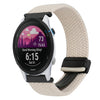 Correa de reloj trenzada con hebilla magnética de 22 mm para Garmin Forerunner 255 Music (Starlight)