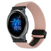 Correa de reloj trenzada con hebilla magnética para Garmin Venu 2 de 22 mm (rosa)