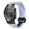 Correa de reloj trenzada con hebilla magnética para Ticwatch Pro de 22 mm (violeta)