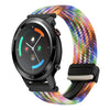 Correa de reloj trenzada con hebilla magnética para Ticwatch GTX de 22 mm (colorida)
