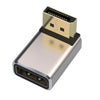 Adaptador convertidor de DisplayPort macho a DisplayPort hembra JUNSUNMAY 8K 60Hz PD1.4, ángulo: hacia arriba