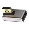 Adaptador convertidor de DisplayPort macho a DisplayPort hembra de JUNSUNMAY 8K a 60 Hz PD1.4, estilo A