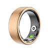 Anillo inteligente R03 tamaño 12, compatible con frecuencia cardíaca, oxígeno en sangre, sueño y múltiples modos deportivos (oro rosa)