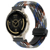 Correa de reloj trenzada con hebilla magnética de 18 mm para Garmin Venu 3S (color denim)