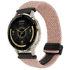 Correa de reloj trenzada con hebilla magnética de 18 mm para Garmin Venu 3S (rosa estrella)