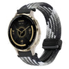 Correa de reloj trenzada con hebilla magnética de 18 mm para Garmin Venu 3S (Z chocolate oscuro)
