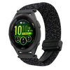 Correa de reloj trenzada con hebilla magnética de 18 mm para Garmin Forerunner 265S (estrellas negras)