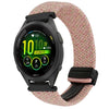 Correa de reloj trenzada con hebilla magnética de 18 mm para Garmin Forerunner 265S (rosa estrella)