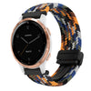 Correa de reloj trenzada con hebilla magnética de 18 mm para Garmin Active S (color camuflaje)