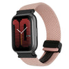Correa de reloj trenzada con hebilla magnética de 20 mm para Amazfit Active (rosa)