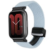 Correa de reloj trenzada con hebilla magnética de 20 mm para Amazfit Active (azul)