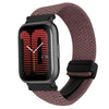 Correa de reloj trenzada con hebilla magnética de 20 mm para Amazfit Active (morado ahumado)