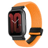 Para correa de reloj trenzada de 20 mm con hebilla magnética activa Amazfit (naranja)